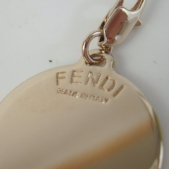 Authentic FENDI N charm metal [Used] - Picture 4 of 6